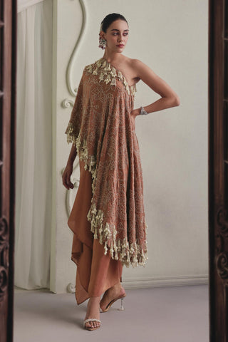 Pink Co-ord Set for Contemporary Wear - Charming Blush Co-ord Set by Payal & Zinal