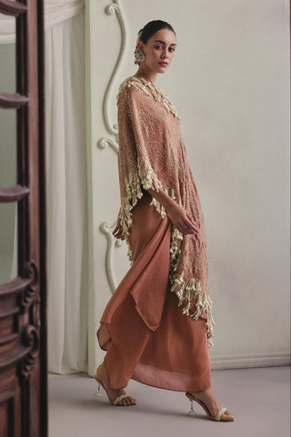 Pink Co-ord Set for Contemporary Wear - Charming Blush Co-ord Set by Payal & Zinal