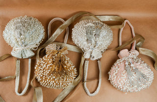 Green pearl treasure bag