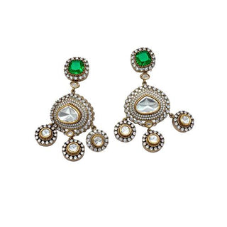 Necklace Set for Indian Weddings – Green Prakriti Ratna by Amraani