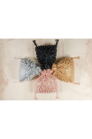 Pink pristine crystalline bag