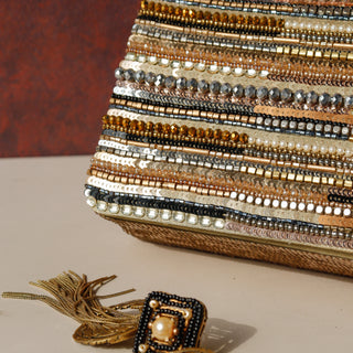 Multicolor narmadaa clutch