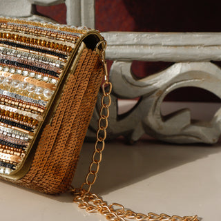 Multicolor narmadaa clutch