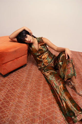 Nargis waist coat and pants