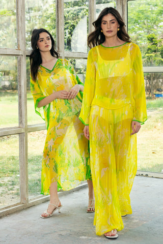 Yellow alina co-ord set