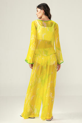 Yellow alina co-ord set