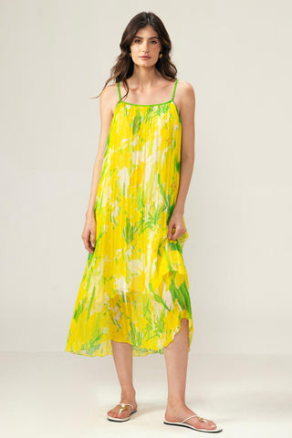 Yellow alina cami dress
