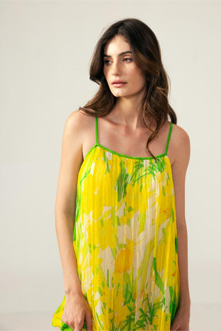 Yellow alina cami dress