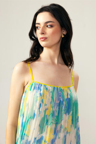 Blue nora cami dress