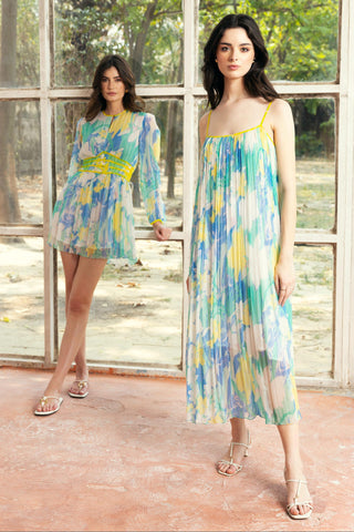 Blue nora cami dress