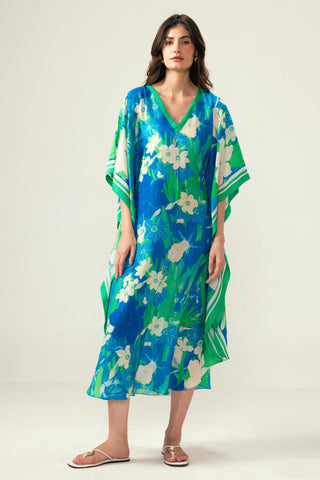 Blue nora kaftan
