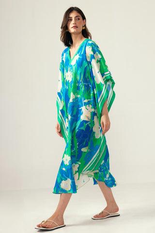 Blue nora kaftan