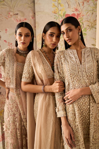 Beige idol icon skirt