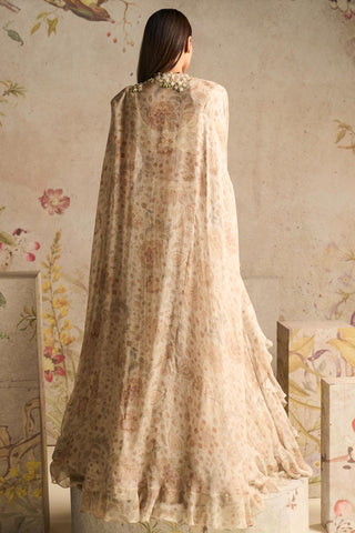 Ivory zest icon cape with skirt