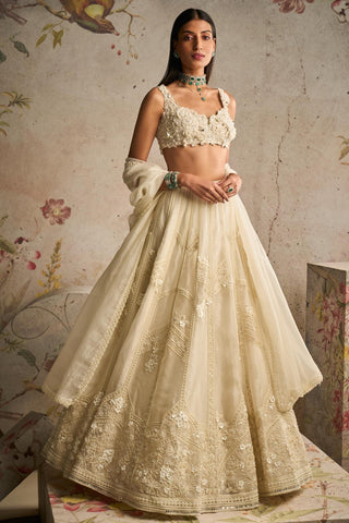 Ivory grace icon lehenga set