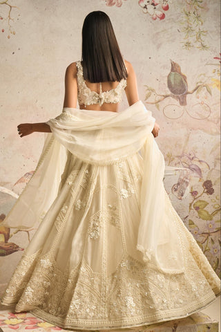 Ivory grace icon lehenga set