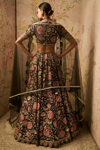 Black ace icon lehenga set