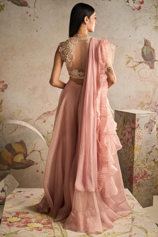 Pink femme icon sharara set