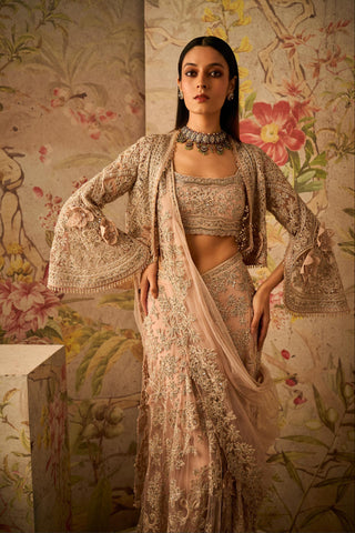 Pink lady icon skirt with jacket