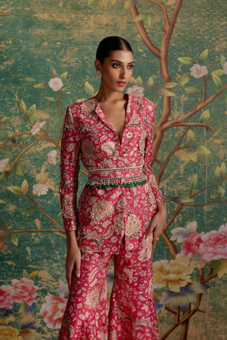 Pink icon era jacket set