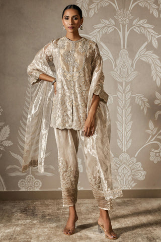 Gold shaila zar bano kurta set
