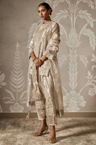 Gold shaila zar bano kurta set