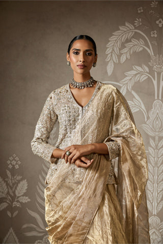 Miraaz zar bano saree set