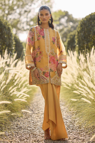 Skirt Set Indian Wedding - Yellow Primrose by Ridhi Mehra
