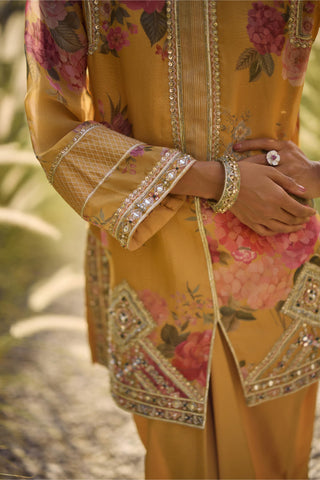 Skirt Set Indian Wedding - Yellow Primrose by Ridhi Mehra