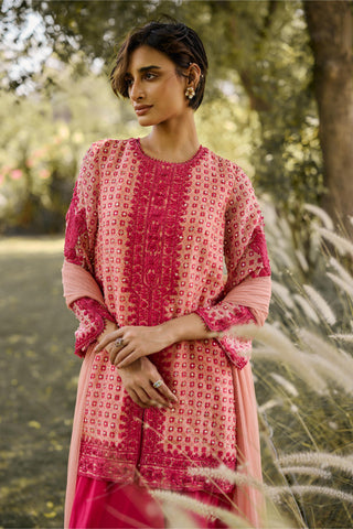 Kurta Set Indian Wedding - Pink Mirabelle by Ridhi Mehra