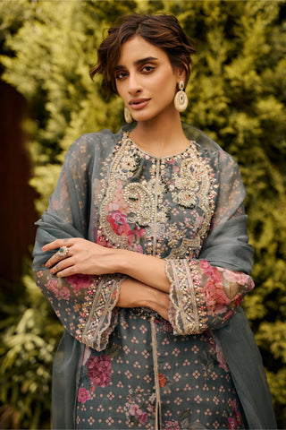Kurta Set Indian Wedding - Green Belle by Ridhi Mehra
