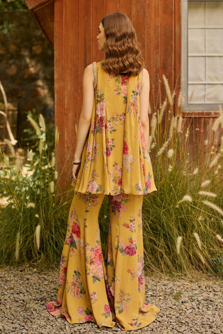 Gharara Set Indian Wedding - Yellow Gleam by Ridhi Mehra