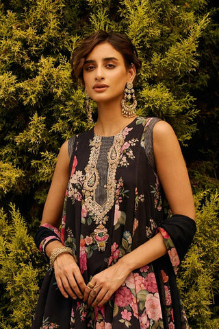 Gharara Set Indian Wedding - Black Nyx by Ridhi Mehra