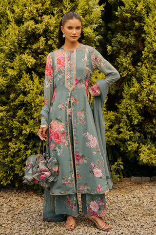 Kurta Set Indian Wedding - Green Arden by Ridhi Mehra