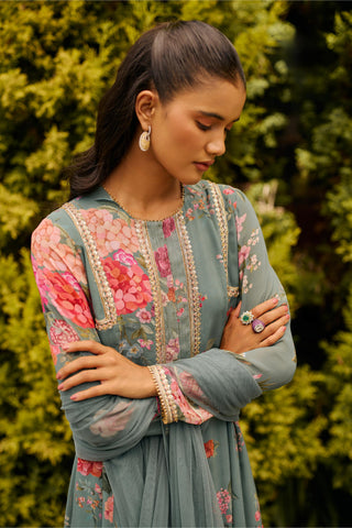 Kurta Set Indian Wedding - Green Arden by Ridhi Mehra