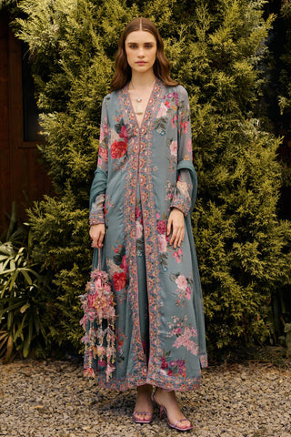 Kurta Set Indian Wedding - Blue Luna by Ridhi Mehra
