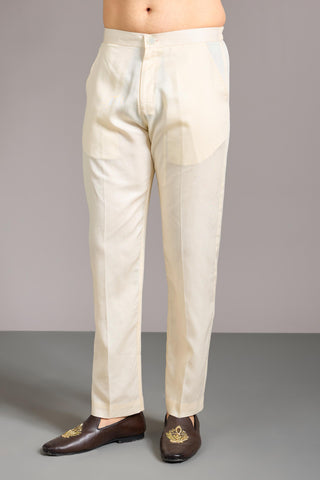 Ivory sequin kurta set