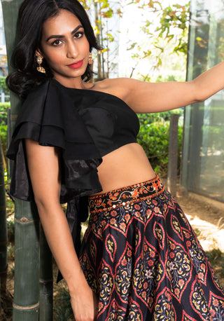 Kaya multicolor lehenga and blouse