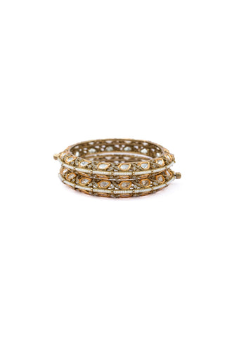 Bangles Set for Indian Weddings – Gold Ruhani by Amraani