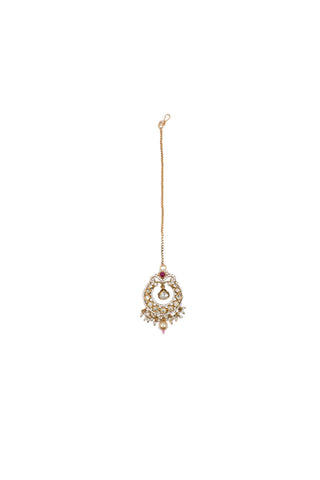 Choker Set for Indian Weddings – Red Rajmoti Manik by Amraani