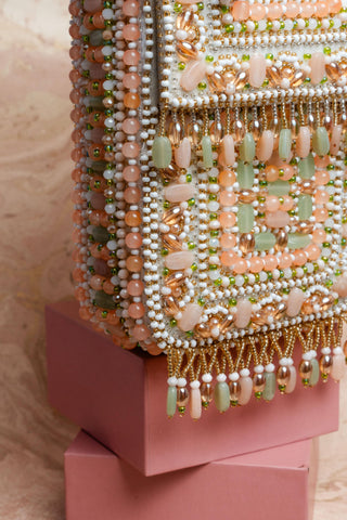 Multicolor rani boite bag