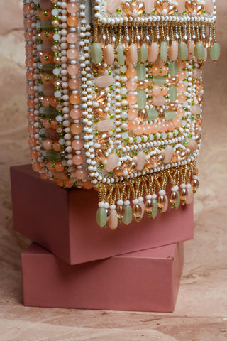 Multicolor rani boite bag