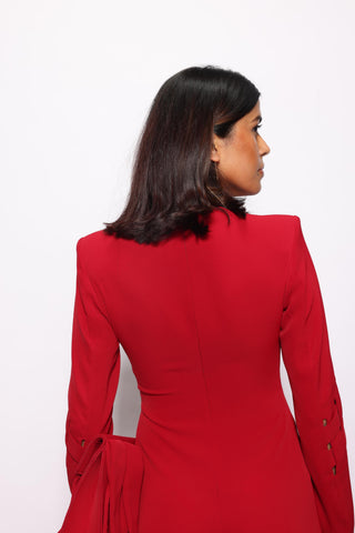 Jumpsuit Contemporary Wear - Red cut out by Essé