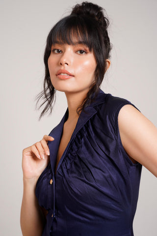 Blue Chaya Ren Formal Dress – Evening Soiree Formal Dress by Advait