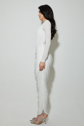 Dress Luxury Wear - White Giselle Dress by self-cntrd