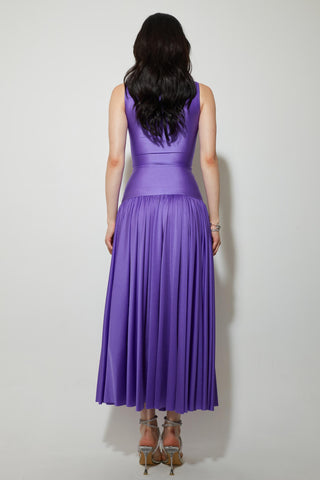 Dress Elegant Wear - Purple Cassie Dress by self-cntrd
