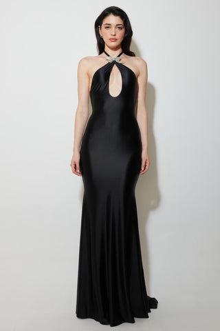 Dress Bold Wear - Black Veronica Gown by self-cntrd