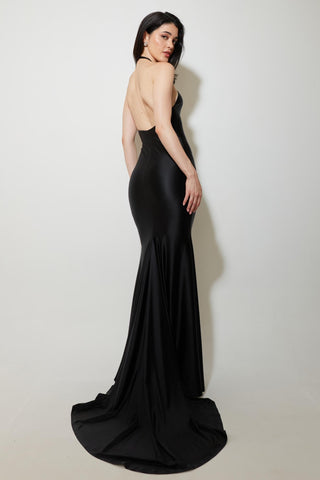 Dress Bold Wear - Black Veronica Gown by self-cntrd