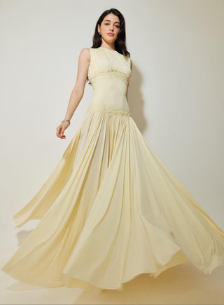 Dress Refined Wear - Yellow Selena Dress by self-cntrd