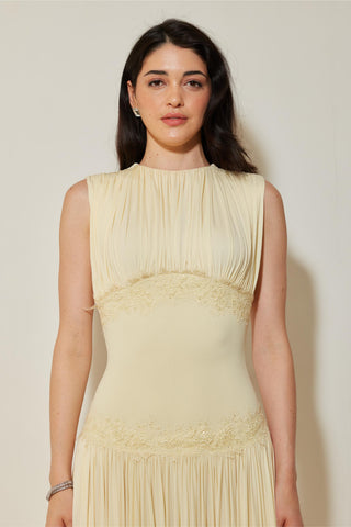Dress Refined Wear - Yellow Selena Dress by self-cntrd